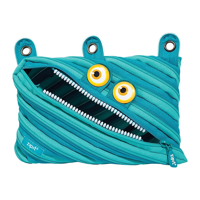 Zipit Wildlings 3 Ring Zipper Polyester Pouch, Each (ZTM3R-WD-STAPLE) image 1