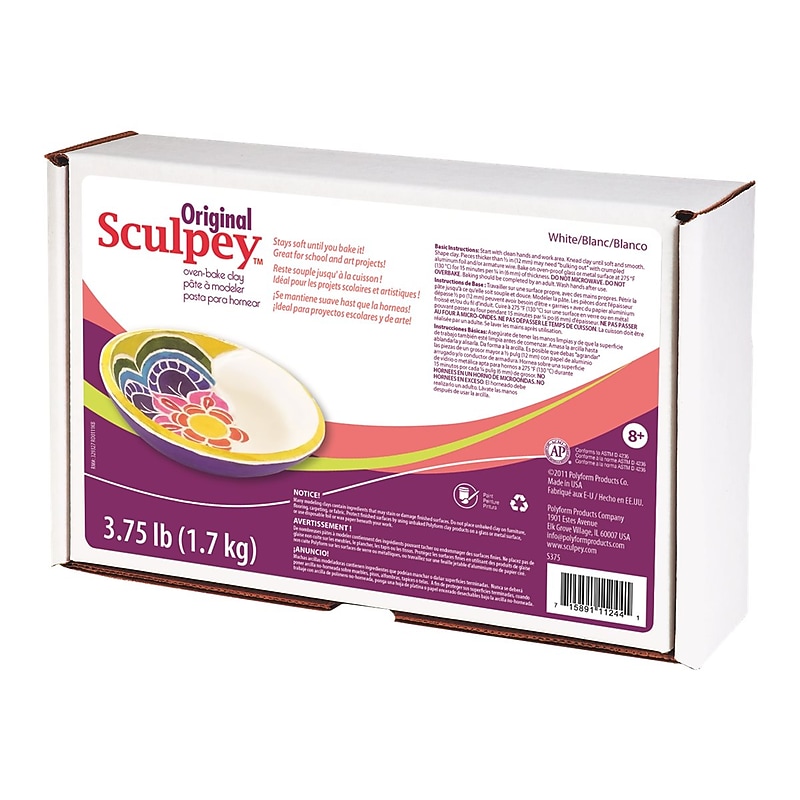 Original Sculpey - Package, lb, White