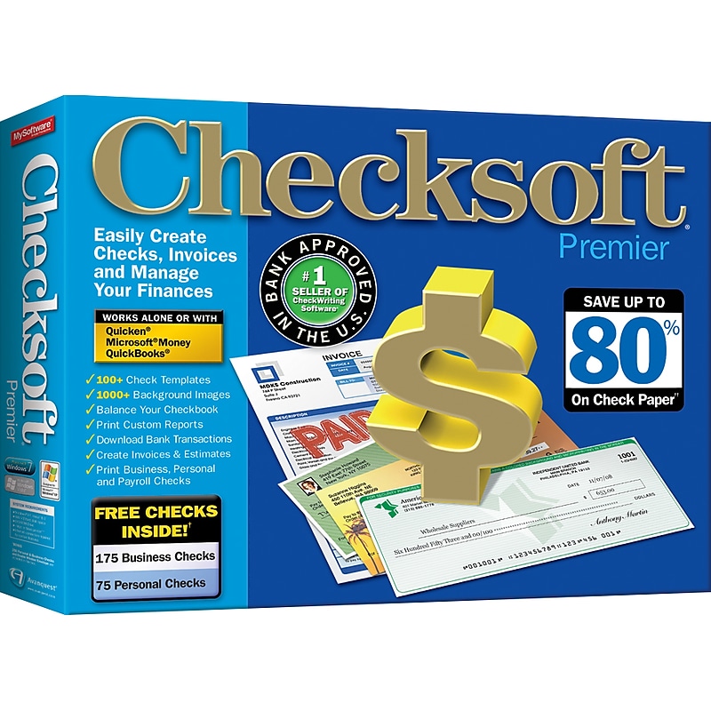 MySoftware Checksoft Premier for 1 User, Windows, DVD (11204) image 1