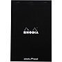 Decopatch Rhodia Dot Pad Graph Pad, 8.25" x 12.5", Graph Ruled, Black, 80 Sheets/Pad (19559)~#|#~sp63382290_sc7