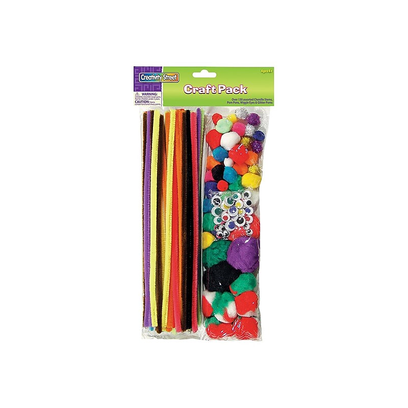 Pacon Creativity Street Craft Pack, Assorted Colors (PAC5117) image 1