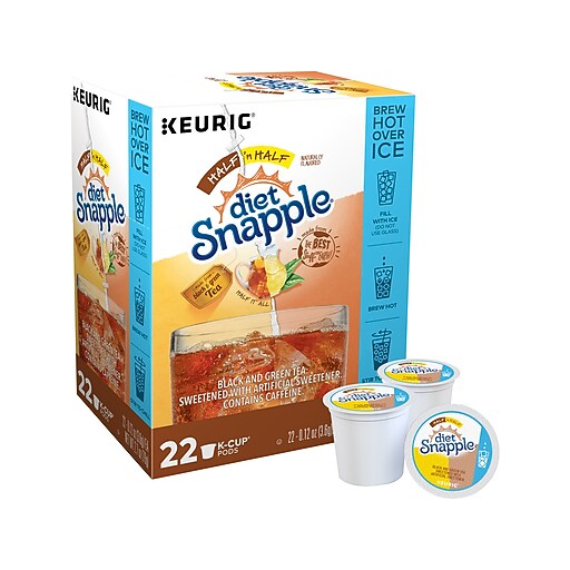 Shop Staples for Snapple Half 'n Half Lemon Iced Tea, Keurig® KCup