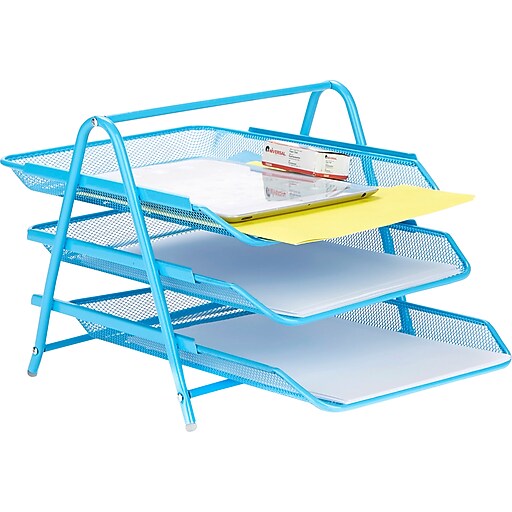 staples desk trays