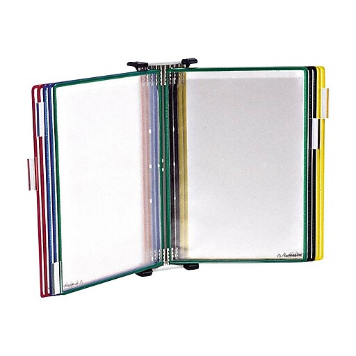 Tarifold Document Holder, 8.5" x 11", Multicolor, PVC (W291M