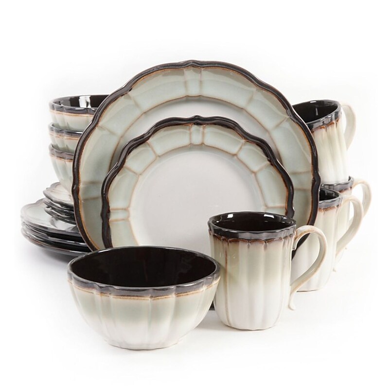 Gibson Mableton 16 Piece Dinnerware Set image 1
