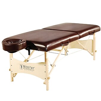 Master Massage Luster Balboa 30" Chocolate Portable Massage and Exercise Table (20240)