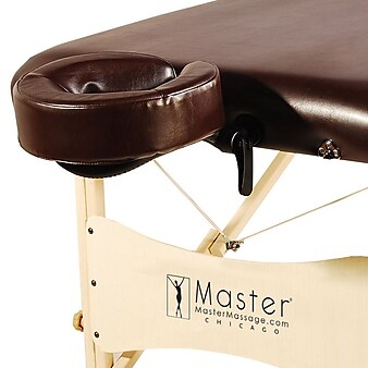 Master Massage Luster Balboa 30" Chocolate Portable Massage and Exercise Table (20240)