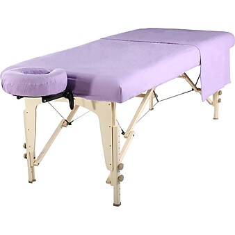 Master Massage Purple Table Flannel Sheet Set (D02017)