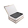 BARSKA Paris and London Dual Steel Book Safe with Key Lock, 0.07 cu. ft. (CB12470)~#|#~sp63970161_sc7