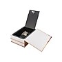 BARSKA Paris and London Dual Steel Book Safe with Key Lock, 0.07 cu. ft. (CB12470)~#|#~sp63970163_sc7