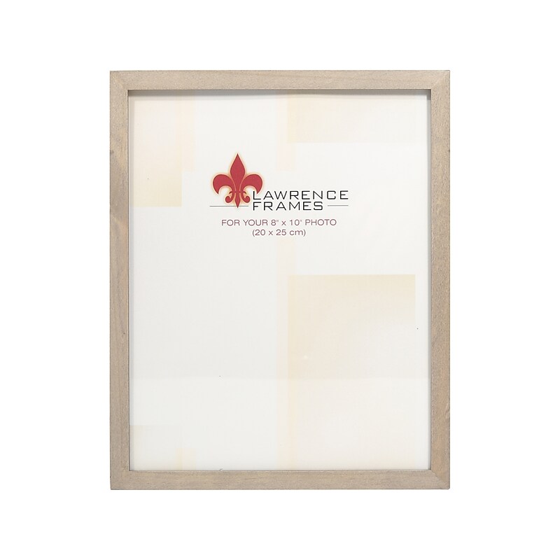 Lawrence Frames Gallery Wood Picture Frame, Light Gray (756180) image 1