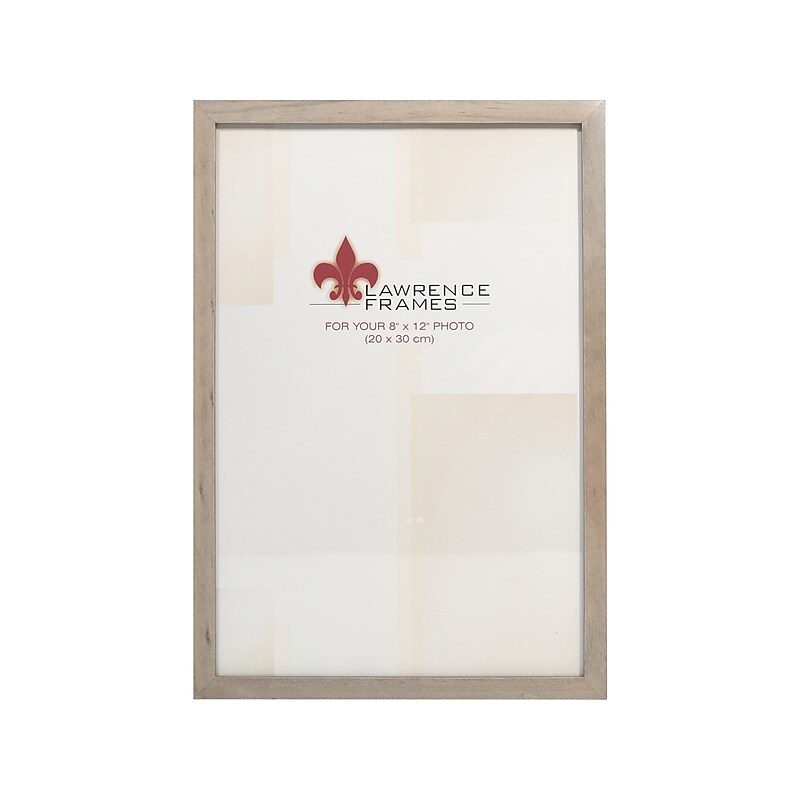 Lawrence Frames Gallery Wood Picture Frame, Light Gray (756182) image 1