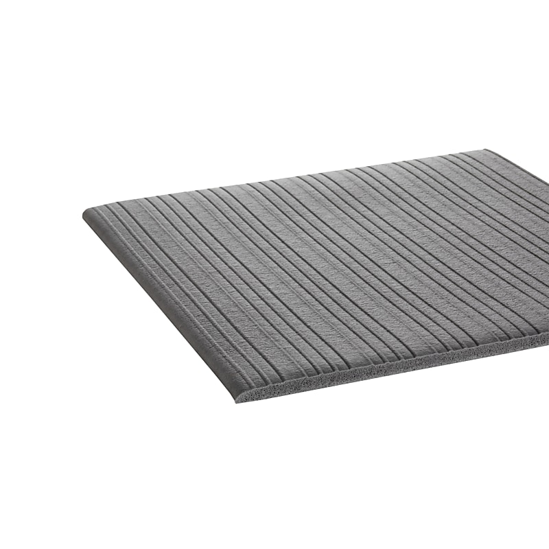 Crown Tuff-Spun Foot-Lover Anti-Fatigue Floor Mat, 27" x 36", Gray (CWNFJS736GY) image 1