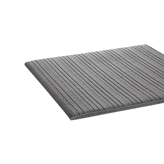 Crown Tuff-Spun Foot-Lover Anti-Fatigue Floor Mat, 27" x 36", Gray (CWNFJS736GY)