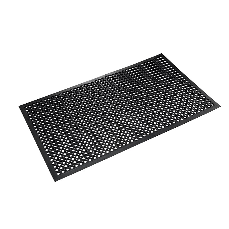 Crown Safewalk-Light  Wet Area Anti-Fatigue Floor Mat, 36" x 60"', Black (CWNWSCT35BK) image 1