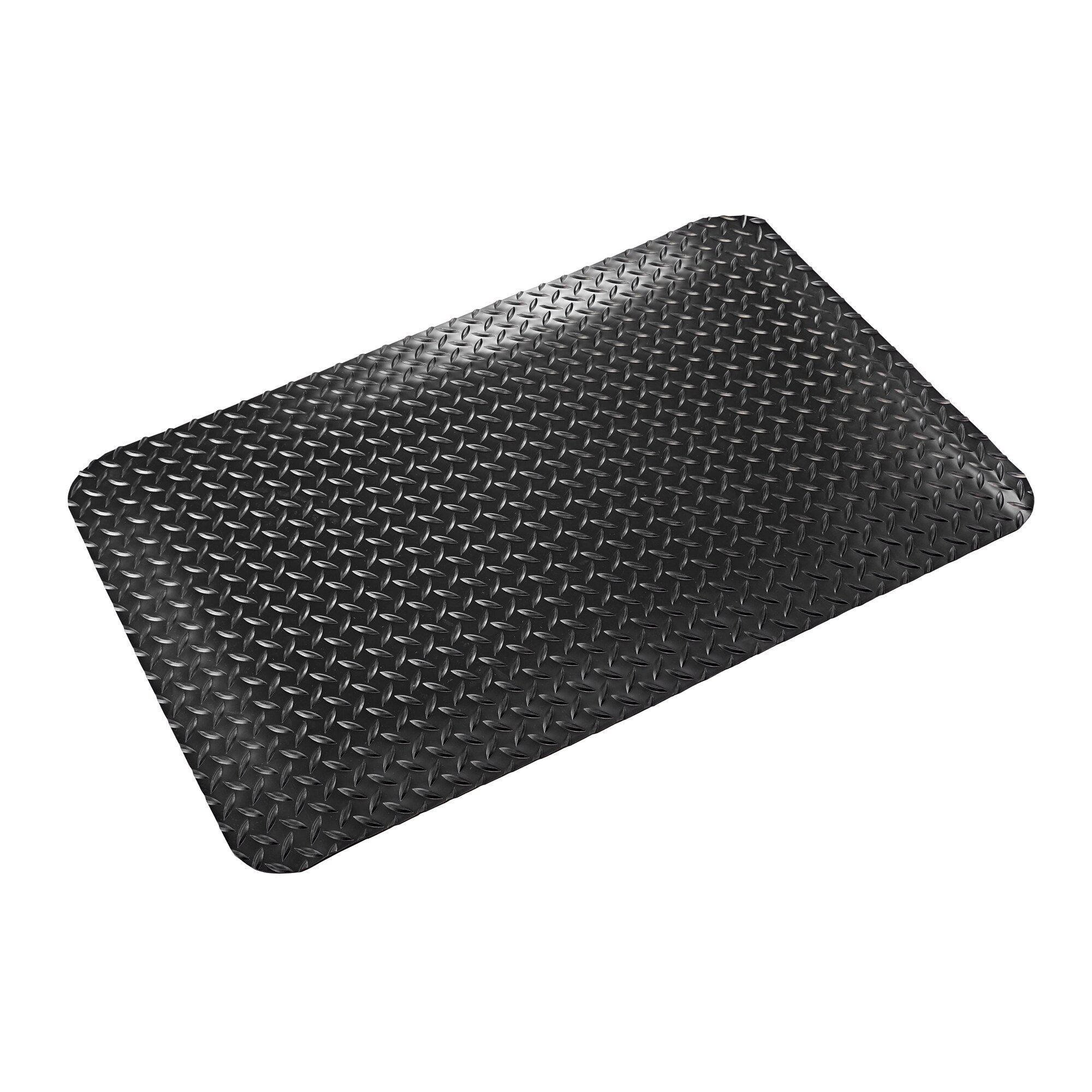 Crown Mats #500 Industrial Deck Plate Anti-Fatigue Commercial, 3′ x 5′, Black (CD 0035DB) Sansujyuku sansujyuku.com