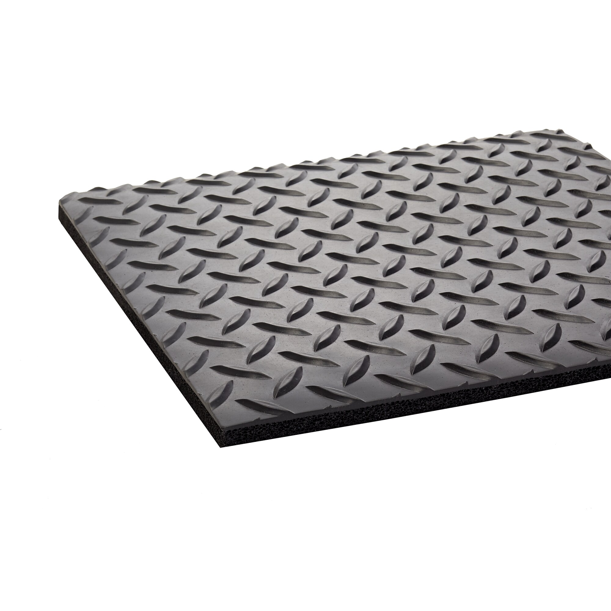 Crown Mats #500 Industrial Deck Plate Anti-Fatigue Commercial, 3′ x 5′, Black (CD 0035DB) Sansujyuku sansujyuku.com