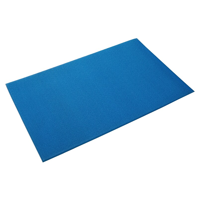 Crown Comfort-King Anti-Fatigue floor Mat, 24" x 36", Royal Blue (CWNCK0023BL) image 1