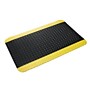 Crown Industrial Deck Plate Anti-Fatigue Mat, 36" x 60", Black with Yellow Border (CWNCD0035YB)~#|#~sp64081741_sc7
