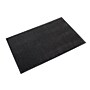 Crown Mats Dust-Star Microfiber Wiper Floor Mat, 3' x 5', Charcoal (CWNDS0035CH)~#|#~sp64081845_sc7