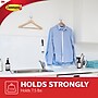 Command Clothes Hanger, 7.5 lb., White, 1 Hanger, 2 Strips/Pack (17019-ES)~#|#~sp64187529_sc7