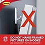 Command Clothes Hanger, 7.5 lb., White, 1 Hanger, 2 Strips/Pack (17019-ES)~#|#~sp64187532_sc7