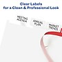 Avery Big Tab Print & Apply Label Blank Dividers, 8-Tab, Clear, 5/Set (11493)~#|#~sp64188494_sc7