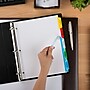 Avery Index Maker Paper Dividers with Print & Apply Label Sheets, 5 Tabs, Multicolor, 5 Sets/Pack (11418)~#|#~sp64188505_sc7