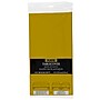 JAM Paper® Plastic Table Cover, 54 x 108 Inches, Gold Tablecloth, Sold Individually (291425371)~#|#~sp64339637_sc7