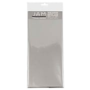 JAM Paper® Gift Tissue Paper, Silver Mylar, 3 Sheets/Pack (1172418)