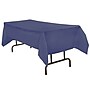 JAM Paper Plastic Table Cover, 54 x 108 Inches, Blue (291423353)~#|#~sp64340154_sc7