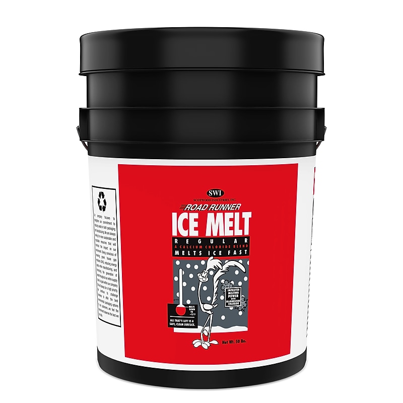 Scotwood Industries Road Runner Ice Melt, Melts to -15 Degrees, 50 lbs. Pail (SWO50PRR) image 1