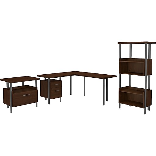 Shop Staples For Bush Furniture Architect 60 W L Shaped Desk With