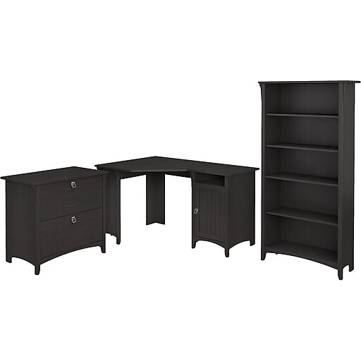 Shop Staples for Bush Furniture Salinas 55"W Corner Desk with Lateral