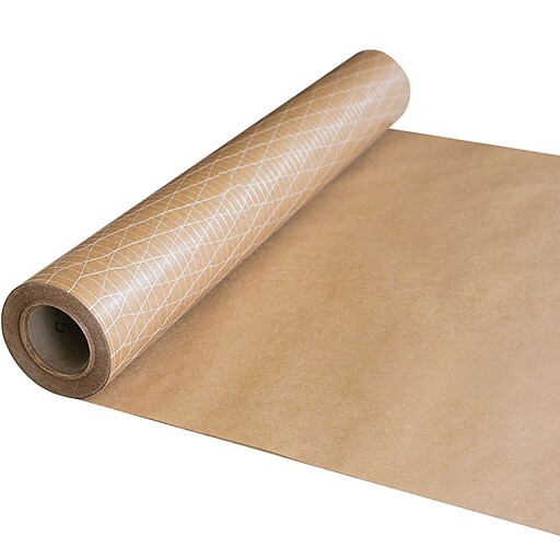 Reinforced Kraft Paper Rolls, 48" x 300', Kraft, 1/Roll (KPR4850) Staples