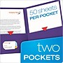 Oxford Twin Portfolio Folders, Purple, 25/Box (OXF 57514)~#|#~sp64627304_sc7