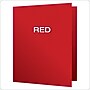 Oxford Twin Portfolio Folders, Red, 25/Box (OXF 57511)~#|#~sp64627338_sc7