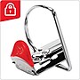 Cardinal XtraLife ClearVue Heavy Duty 1" 3-Ring View Binders, D-Ring, White (26300CB)~#|#~sp64627494_sc7