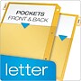 Cardinal® Indexed Tab Pockets for Poly Ring Binders, Multi-Colored~#|#~sp64627523_sc7