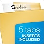 Cardinal® Indexed Tab Pockets for Poly Ring Binders, Multi-Colored~#|#~sp64627525_sc7