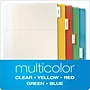 Cardinal® Indexed Tab Pockets for Poly Ring Binders, Multi-Colored~#|#~sp64627528_sc7
