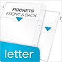 Cardinal Poly Binder Pockets, 3-Hole Punched, Clear, 5/Pack (84010CB)~#|#~sp64627530_sc7
