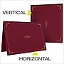 Oxford Certificate Holders, 8.88" x 11.25", Burgundy, 5/Pack (29900585BGD)~#|#~sp64627536_sc7