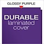 Oxford ShowFolio Twin Laminated Folders, Purple, 25/Box (OXF 51726)~#|#~sp64627664_sc7