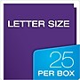 Oxford ShowFolio Twin Laminated Folders, Purple, 25/Box (OXF 51726)~#|#~sp64627666_sc7
