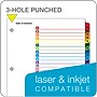 Cardinal OneStep Printable Table of Contents and Dividers, A-Z - 26-Tab, Multicolor, 1/St~#|#~sp64627850_sc7