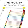 Cardinal OneStep Printable Table of Contents and Dividers, A-Z - 26-Tab, Multicolor, 1/St~#|#~sp64627851_sc7