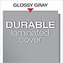 Oxford ShowFolio 2-Pocket Laminated Folders, Gray, 25/Box (OXF 51705)~#|#~sp64627921_sc7
