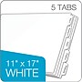 Cardinal Write & Erase Paper Dividers, 5-Tab, White (CRD84270CB)~#|#~sp64627989_sc7