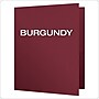 Oxford Twin Portfolio Folders, Burgundy, 25/Box (OXF 57557)~#|#~sp64628071_sc7
